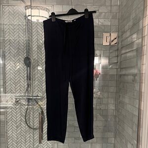 Vince  Navy silk pants